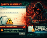 Vulnerabilidade crítica no Notepad do Windows