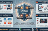 Vulnerabilidades críticas de gestão de acesso da Cisco