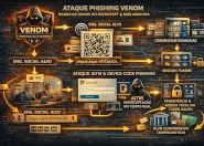 Phishing de nova geração compromete executivos e burla MFA