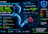 Projeto Glasswing da Anthropic encontrou mais de 10 mil vulnerabilidades