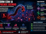 Worms autônomos com inteligência artificial