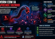 Worms autônomos com inteligência artificial