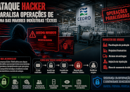 Ataque hacker para indústria têxtil