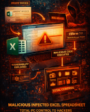 Ameaça oculta de malware em Excel