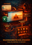 Ameaça oculta de malware em Excel