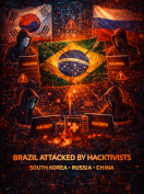 Ataques ao Brasil por hacktivistas internacionais