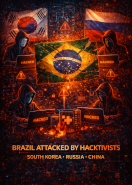 Ataques ao Brasil por hacktivistas internacionais