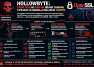 Payload com 11 bytes provoca consumo excessivo de memória em servidores OpenSSL
