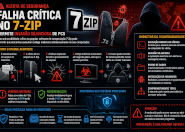 Falha crítica no 7-Zip expõe usuários a ataques silenciosos