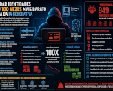 A industrialização da fraude de identidade na era IA