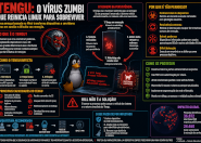 Malware que transforma dispositivos Linux em zumbis persistentes