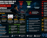 Redes wi-fi falsas, uma nova arma para roubo de credenciais