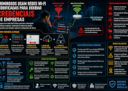 Redes wi-fi falsas, uma nova arma para roubo de credenciais