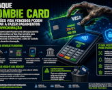Ataque zombie card utilizando cartão visa vencido