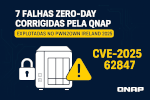 Falhas zero-day corrigidas pela QNAP