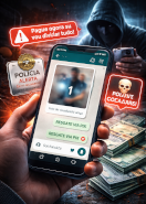 Engenharia social e extorsão no WhatsApp