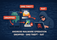 Roubo de SMS e RATs se unem em ataques sofisticados