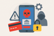 Malwares para Android drenando contas bancárias