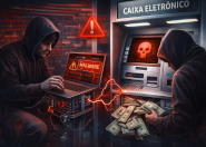 Criminosos esvaziam caixas eletrônicos utilizando malware e acesso físico
