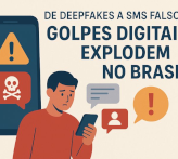 SMS falsos, por que os golpes digitais explodiram no Brasil