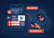 Malware Albiriox, controle total de dispositivo