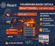 Vulnerabilidade crítica em React Server Components