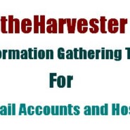 Caçando e-mails com TheHarvester