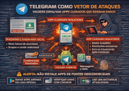Aplicativos clonados espalham malware e roubam dados